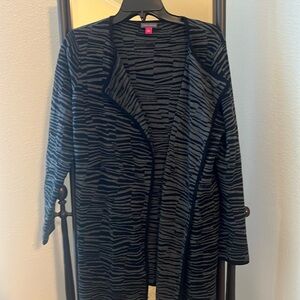 Vince camuto open front cardigan